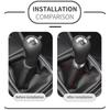 Multiple Styles Universal Pu Leather Car Gear Shift Collars Auto Manual Stick Shifter Knob Boot Cover Gaiter Accessories