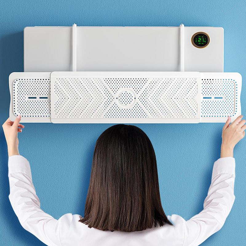 Air Conditioner Deflector Retractable Anti Direct Blowing Air Conditioner Shield Air Conditioner Flows Deflector Retractable