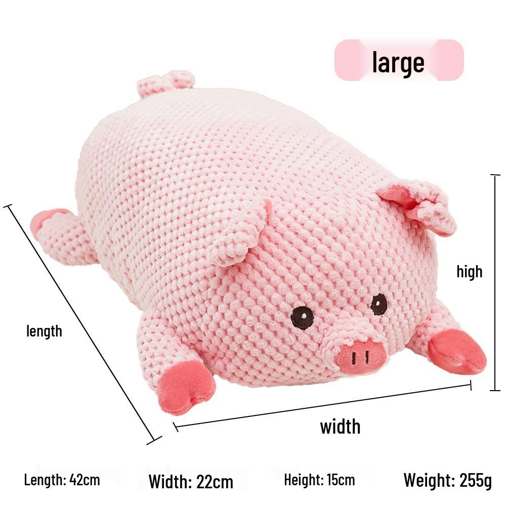 Peluche Bulldog Francese con Palla Squeaky e Giocattolo con Corda per Gatti e Gattini - Resistente al Morso, Design Cartoon Frutta