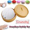 Crackling Dumpling  Squeeze Toy Sound Effects Realistic Food Pinch  For Kids Adults