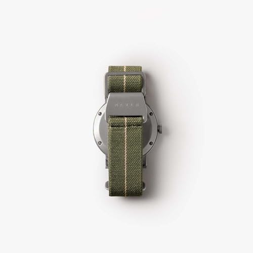 [Official Shop] Maven Watches 34mm THE URBAN SCOUT SERIES Minimalist Fashion Watch (MUS-06 OLIVE P 34MM)