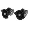 1 Pair Wear Resistant Swivel Wheels Luggage High Bearing Mute Universal Swivel Wheels Caster Replacement Wheels Luggage Repair