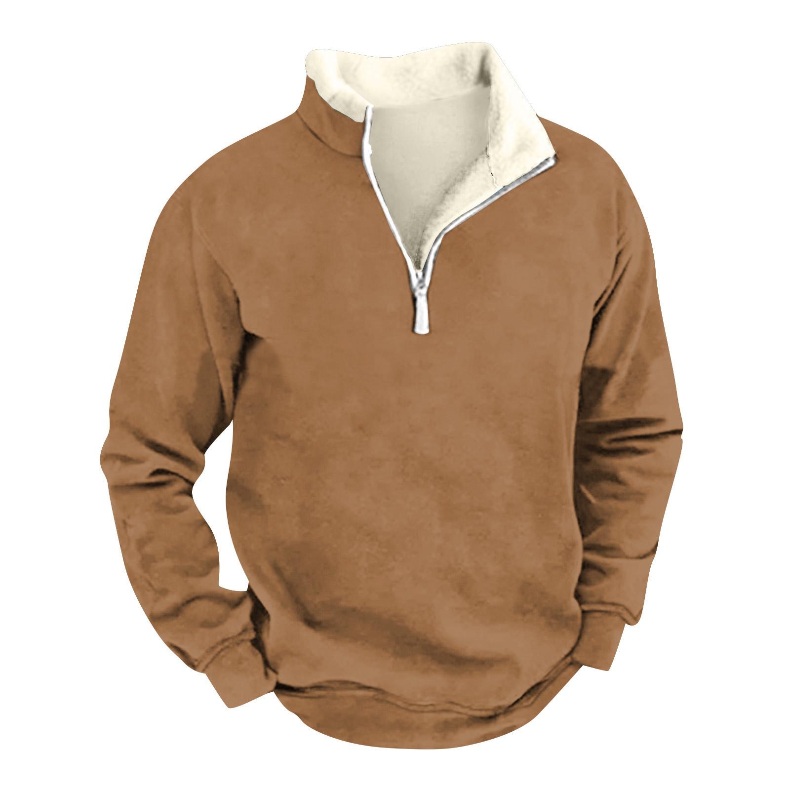 

Мужская футболка с длинным рукавом для вечеринки, рождественский флисовый воротник, топ с V-образным вырезом