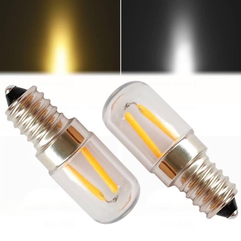 Led E14 Fridge Bulb Pygmy Small Screw Cool Warm White Fits Salt Lamps 220v Home
