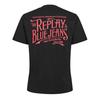 Replay Mens Back Jeans Logo T-Shirt