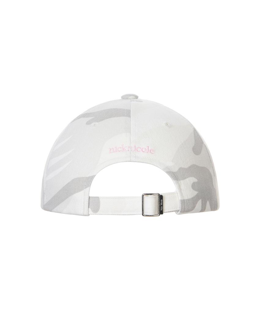 Nigaennikol Nn Dotcom Signature Ball Cap_Camo Ivory Pink