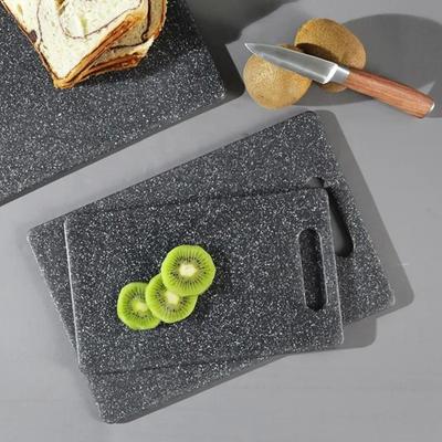 Antibacterial Vegetable Cutting Board Marble Texture Meat Chopping Board  Dishwasher Safe