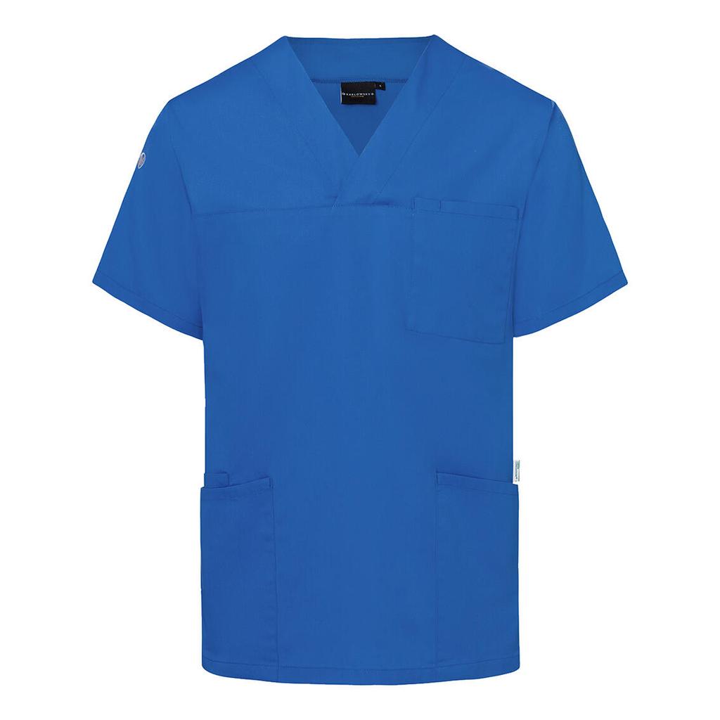 Mens Essential Slip-on Short-Sleeved Work Tunic