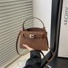 Crossbody Bag Women's New High-end Fashion Versatile Hand Bag Niche Popular Shoulder Small Square Bag