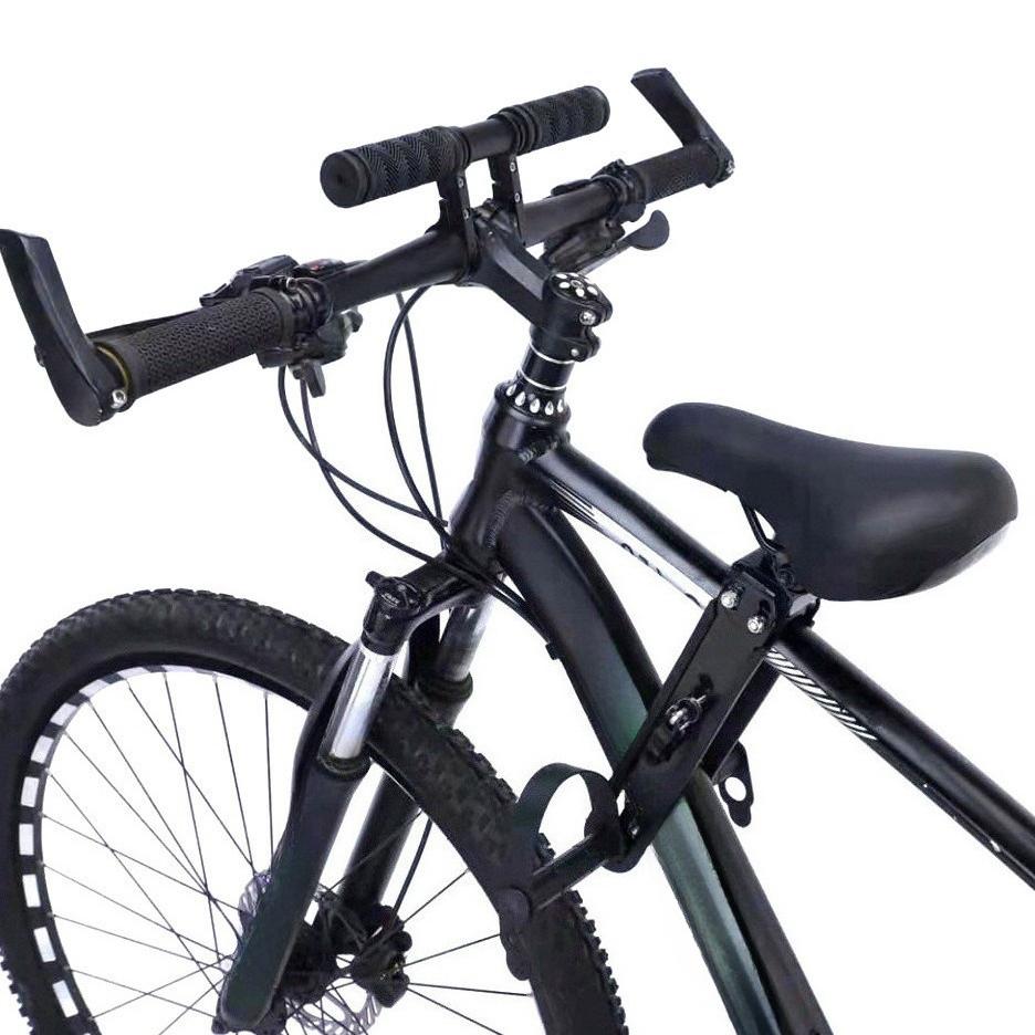 Safety Child Bicycle Seat Bike Front Baby Seat Outdoor Kids Saddle Pedals Support Back Rest Bike Seat