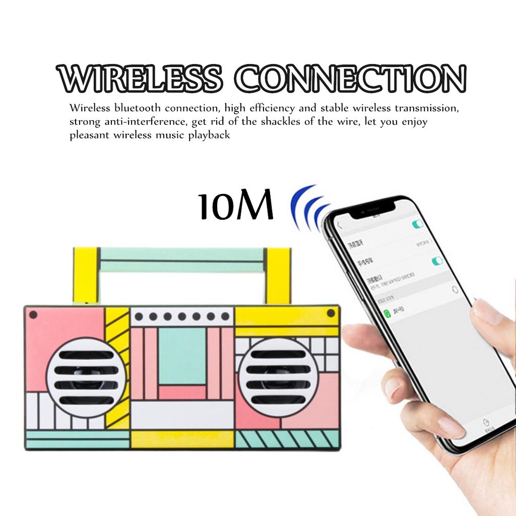 Buy Retro Bluetooth Speaker Portable Outdoor Computer Bluetooth Sound