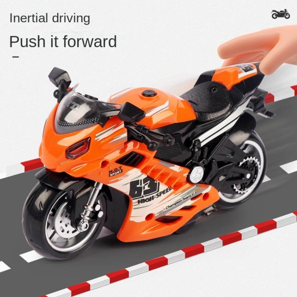 Lights Motorcycle Racing Toy Racing Car Model Mini Motorcycles Music Toy  Children