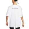 Nike Dri-Fit Oversized Moisture-Wicking Crew Neck T-Shirt Women Tops IQ2757-100