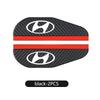 For Hyundai Carbon Fiber Car Rear View Shield Guard Auto Rearview Mirror Rain Cover NLINE I30 I20 Venue Tucson Kona IX35 I40 Y1