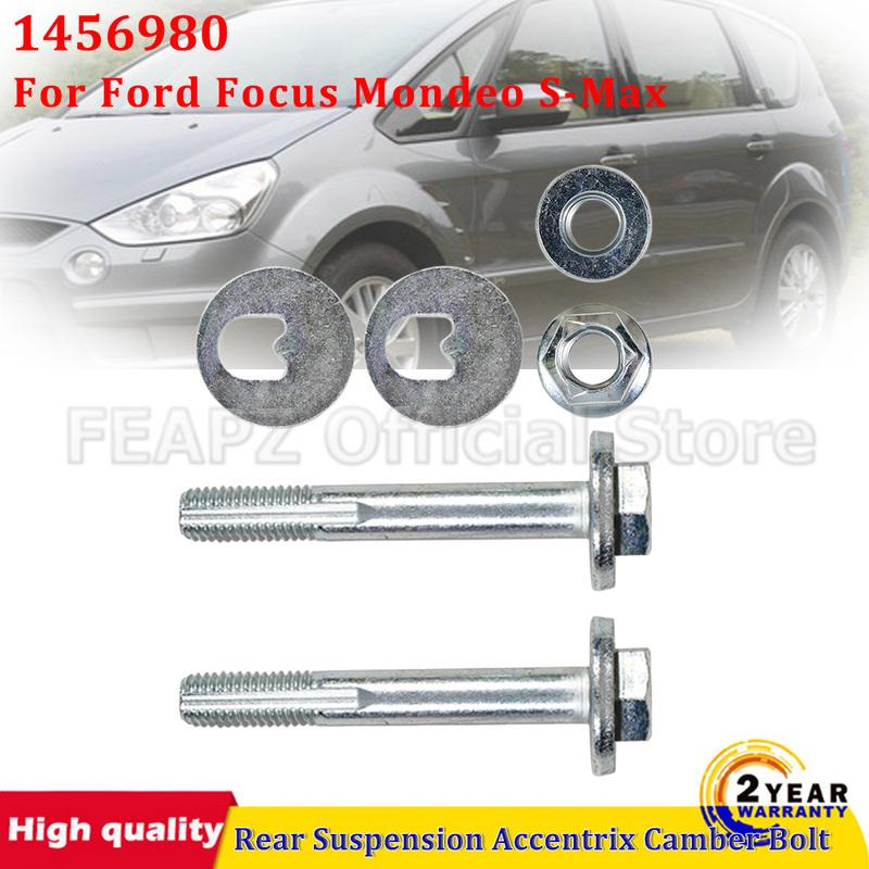 2x Rear Suspension Accentrix Camber Bolt 1456980 Parts Replaces For Ford Focus Mondeo S-Max Easy installation Car Accessories