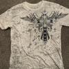 Street Gothic-style Summer 3D Printed Large-sized Men's T-shirt. Soft and Breathable Fabric Suitable for Daily Wear