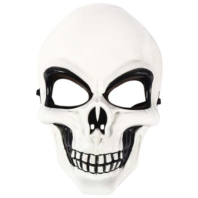 Skeleton Head Mask for Women Men Halloween Mask, Halloween Cosplay Mask Skeleton Head Full Face Mask