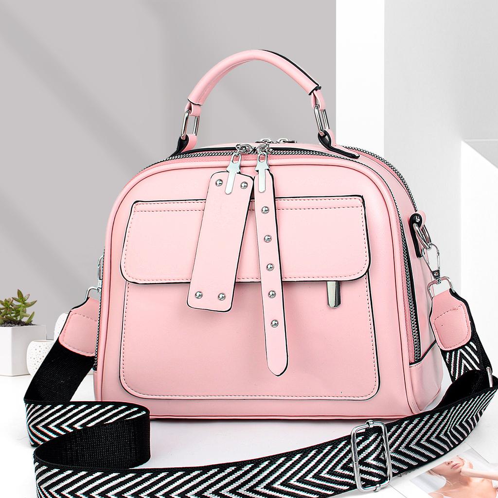 Versatile women's bag 2025 new simple small square bag trendy fashion shoulder messenger bag