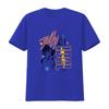Billy Idol Bolt From The Blue Neon Punk Rock Concert Tour Merch Mens T Shirt Vintage Washed Breathable Top For Everyday Wear