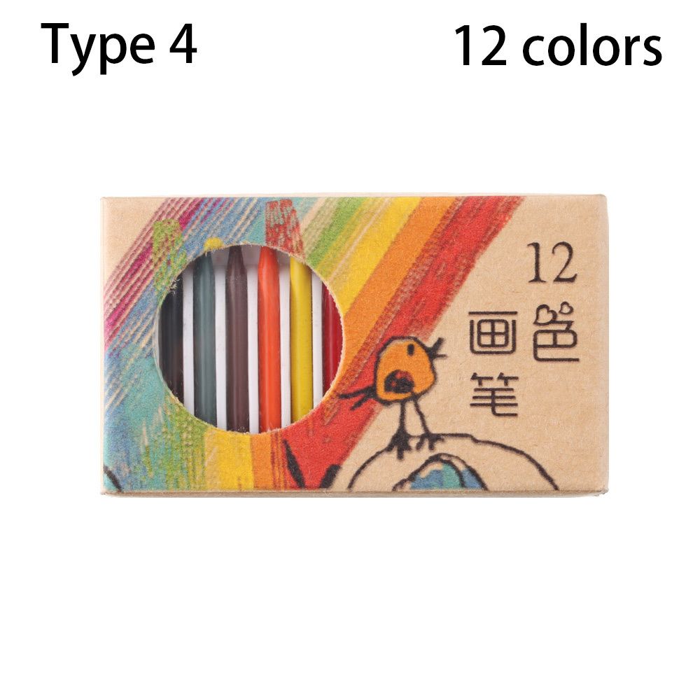 Painting Tools Miniature Color Pencil Dollhouse Decoration Doll Colorful Crayon Dolls Accessories