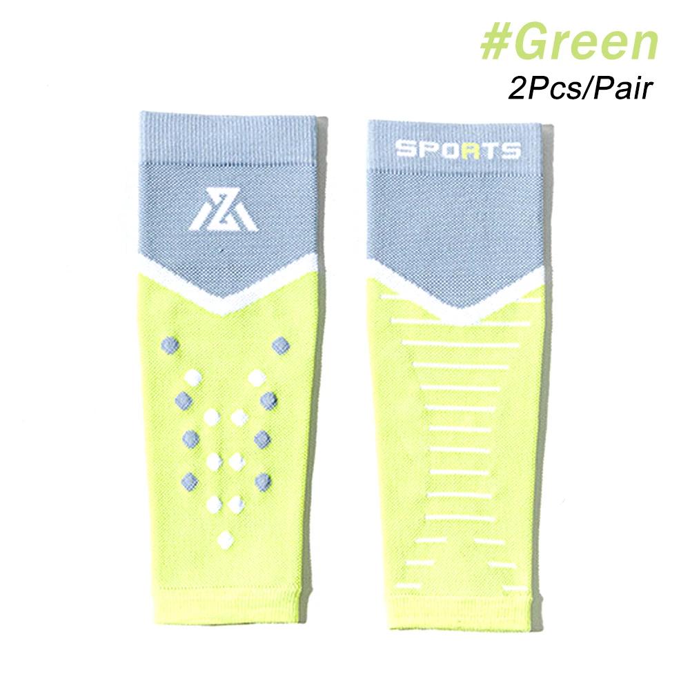 

1 пара компрессионных рукавов для икр для мужчин и женщин, поддержка ног, компрессионные носки без носка - боль в голени, варикозное расширение вен, отечность M