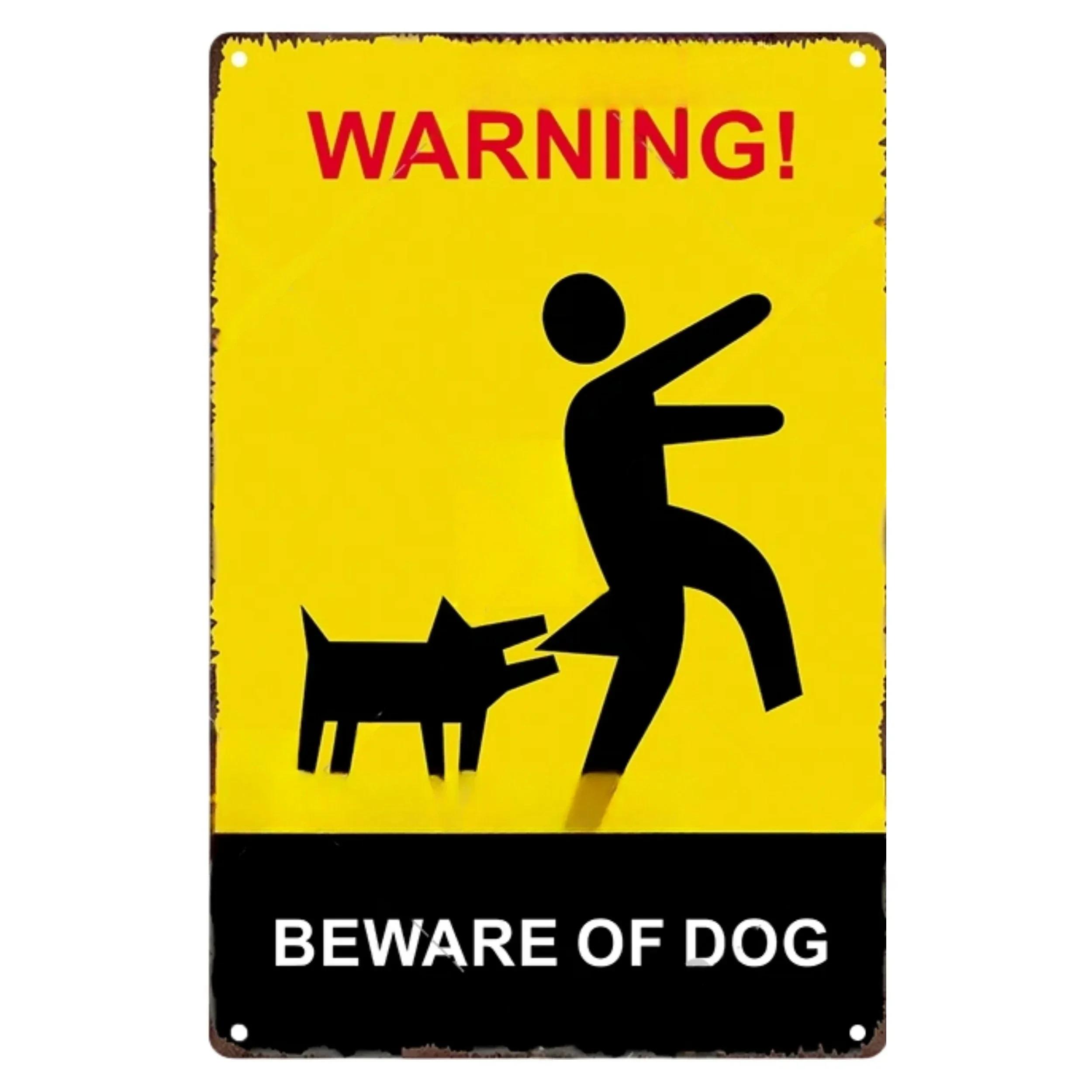 Винтажная предупреждающая зона, жестяная вывеска, металлическая пластина, предупреждающая детская табличка в стиле ретро, ​​для мужчин, пещера, гараж, опасность, дверь, настенный декор Iron material20x30cm
