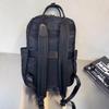 Stylish Nylon Multi-Pocket Laptop Backpack for Business and Commuting