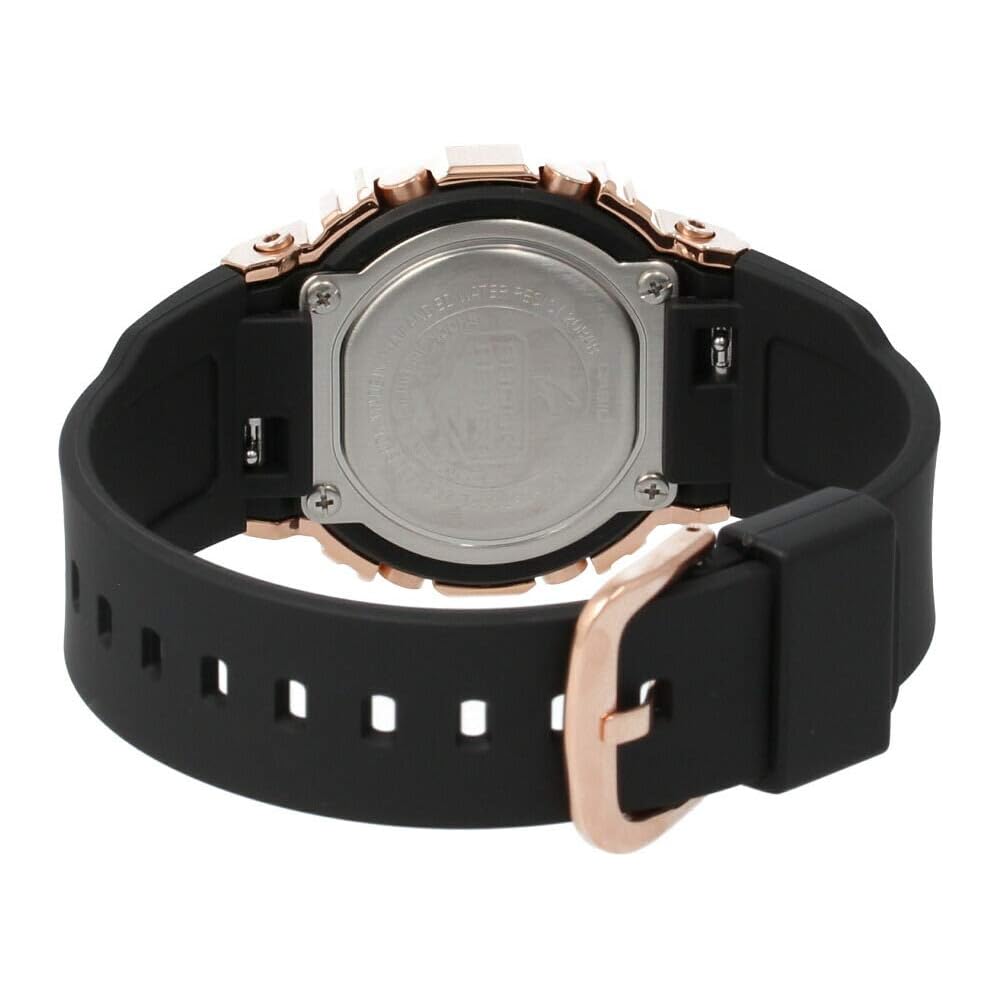 Casio G-Shock Men's Digital Square Watch Metal Case S Series Black GM-S5600PG-1