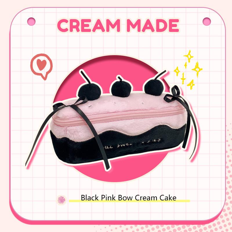 

Пенал Вишневый торт Милый Функциональный Вместительный Органайзер для канцелярских принадлежностей Сумка для хранения Студенческий пенал Сумка для макияжа