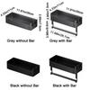 Punch Free Refrigerator Magnetic Shelf Carbon Steel Cling Film Storage Rack  Washing Machine