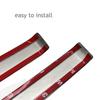 For Chery Tiggo 4 pro Tiggo 7 8 pro max Rearview Mirror Sticker Trim Deco Protector Stainless Steel Accessories