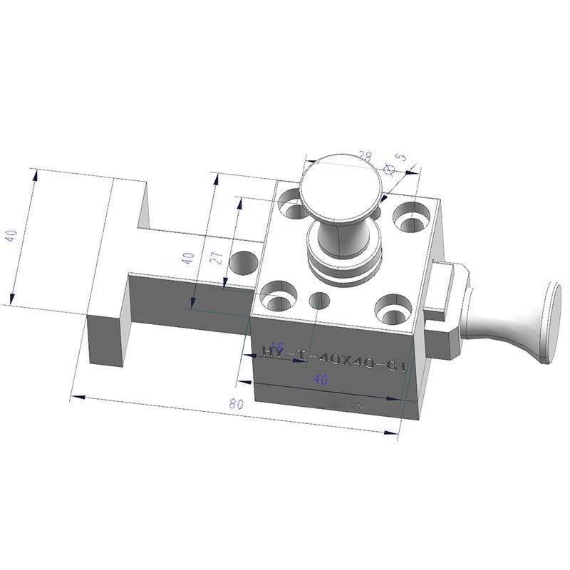 Rongyu HY-T Series Automotive Inspection Slide Flip Mechanism