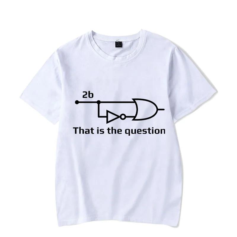 Electrical Engineer That Is Question Funny T Shirt for Men Cotton Vintage T-Shirt Clothes Engineering Men's T-shirts Y2k Clothes