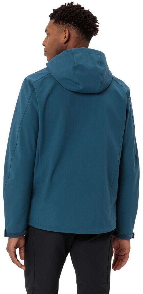 Geacă VAUDE pentru bărbați Cyclone cu glugă albastru baltic