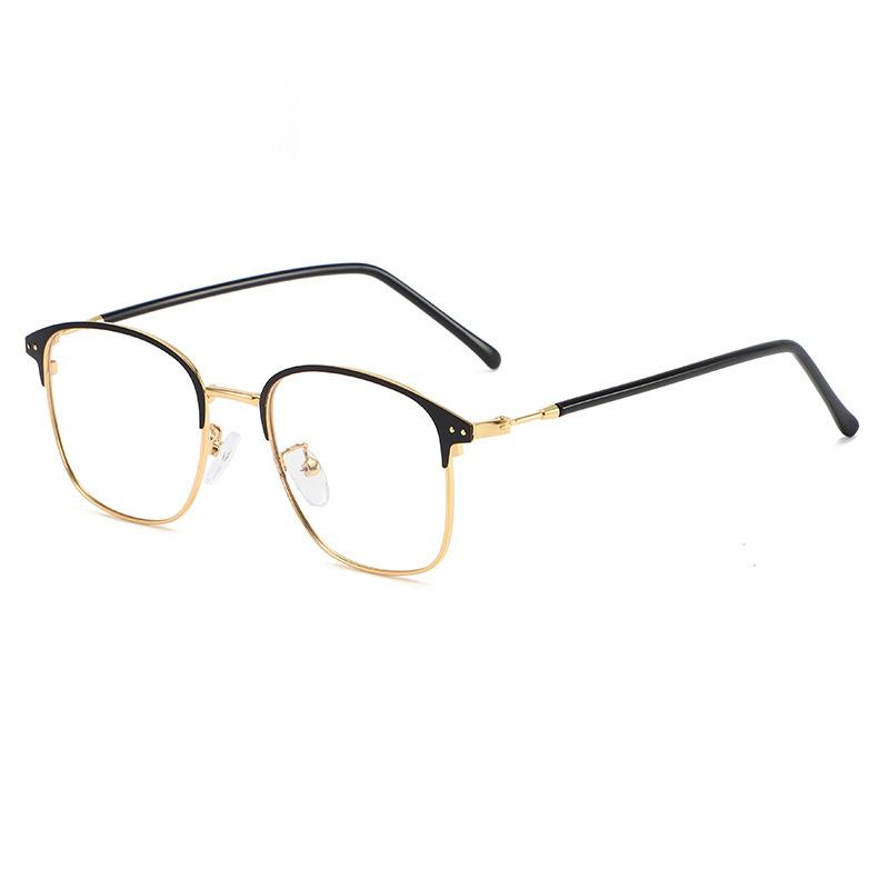 Pochromic Frameless Eyeglasses for Men Fashion Glasses Anti Radiation Eye Sunglasses for Men Korean Glasses Rectangle Compute