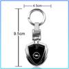 1Pcs 3D Metal Alloy Car Keychain Emblem Badge Accessories For Opel crosa d astra h insignia astra j zafira b mokkaastra vivaro astra g