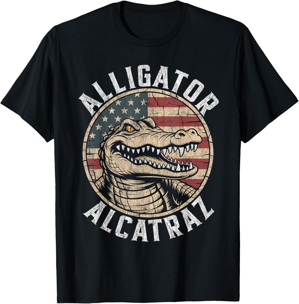 Cool Animal Alligator Alcatraz Everglades Florida Unisex T-Shirt