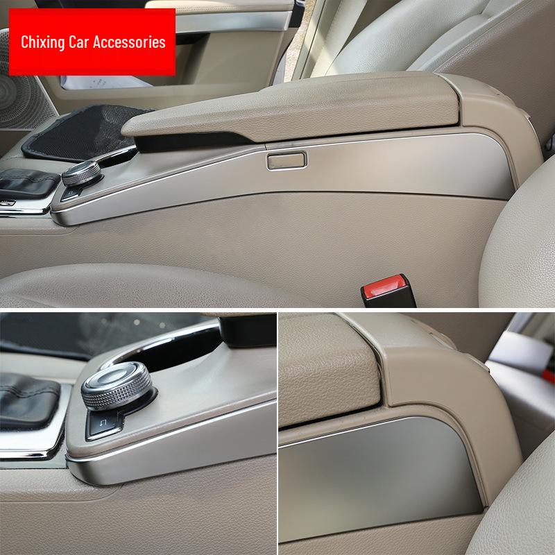 Mercedes GLK300 Dekoratives Mittelkonsolenpanel für Getränkehalter und Armlehne