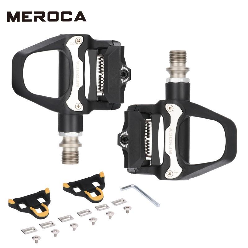 Road Bike Clipless Pedals Ultralight High Sealed Bearing 105 Self-Locking R550 With SPD Cleats