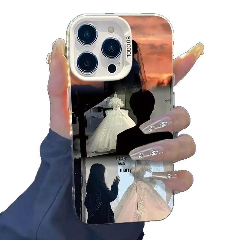 Memory Wedding Dress iPhone 16 Pro Max/15 Pro/14 Case - Compatible with Apple 17 Air