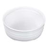 Huihuang Thickened White Ceramic Rice & Soup Bowl