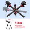 Andoer TTT-012 183cm/72.05 Inch Aluminum Alloy Tripod Detachable Tripod Monopod Stand with