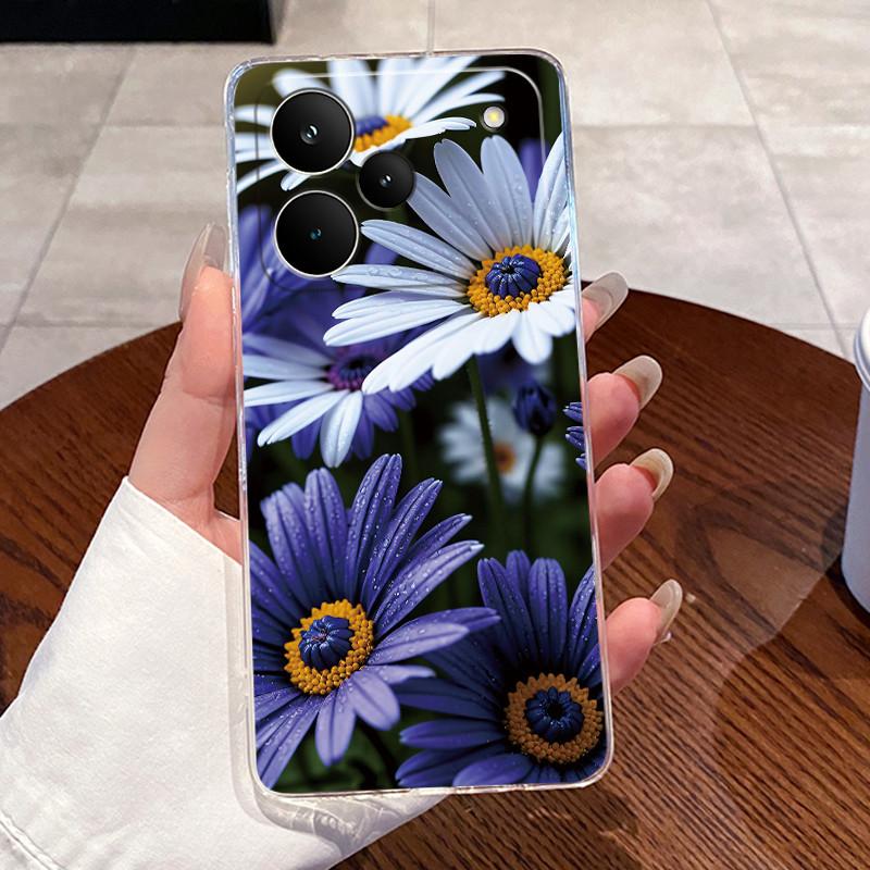 Phone Casing For Realme P4 Pro 5G Back Cover Luxury Dragon Cute Cool Boys Girls Flowers Patterns Transparent Soft Silicone Case