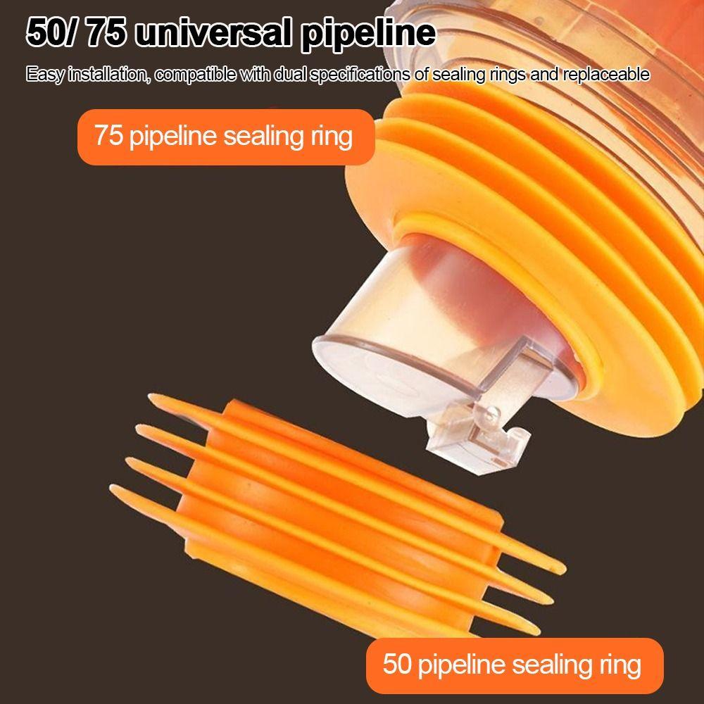 Anti-Odor Washing Machine Floor Drain Multi-port Sealing Plug  Laundry Room