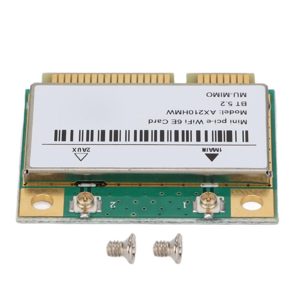 Wireless Card 2.4GHz 5GHz 6GHz Mini PCIE Interface High Efficiency Transmission Network Adapter Computer Accessories