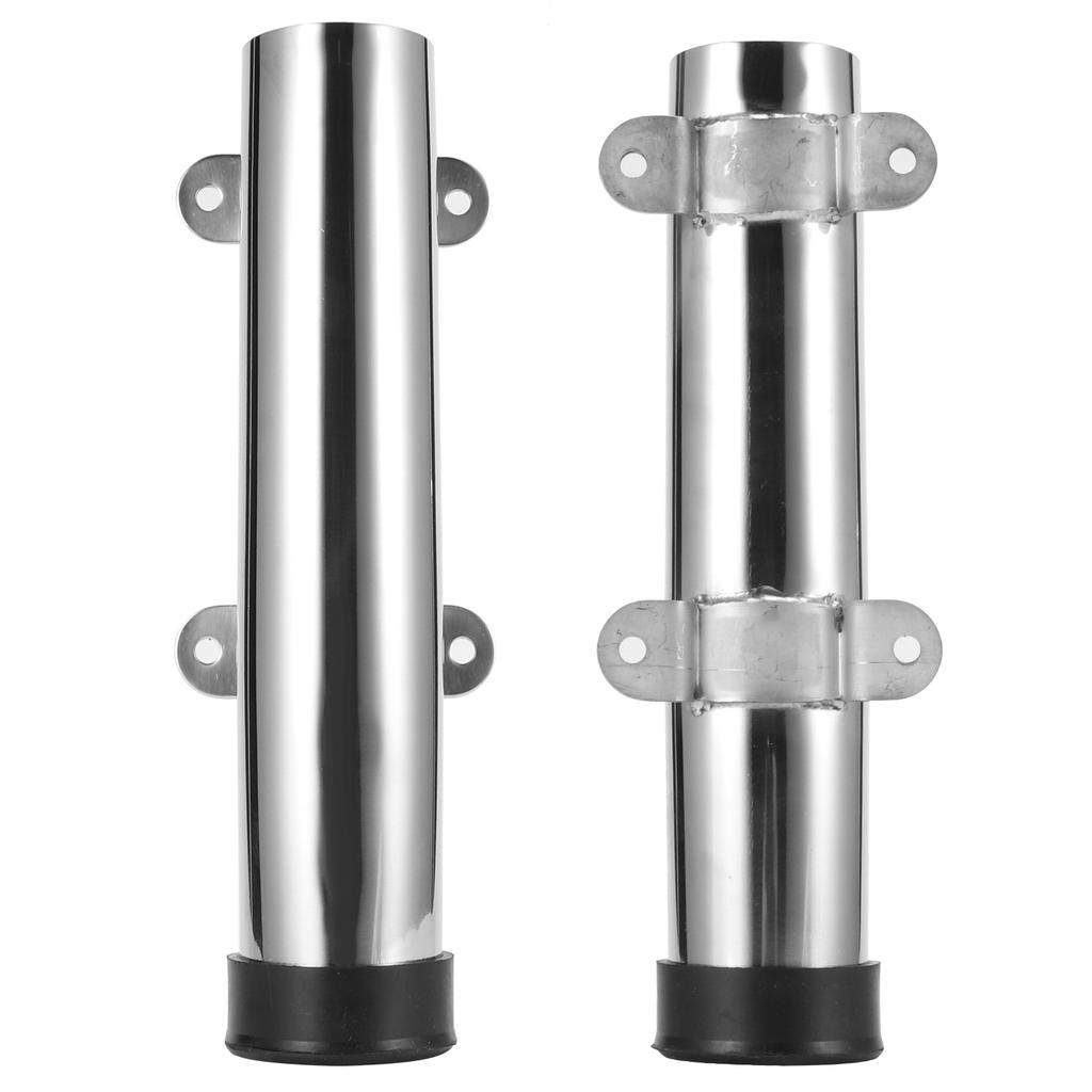2pcs Stainless Steel Fishing Rod Holder Side Mount Clamp Hardware for Marine Yacht Boat