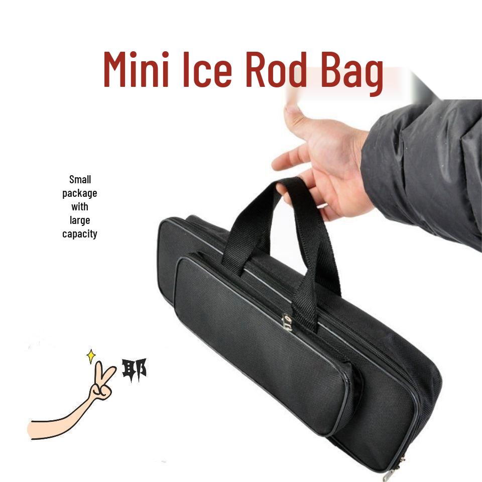 Compact Fishing Rod Storage Bag - 50/60/70/80cm Large Capacity Portable Fishing Gear Bag