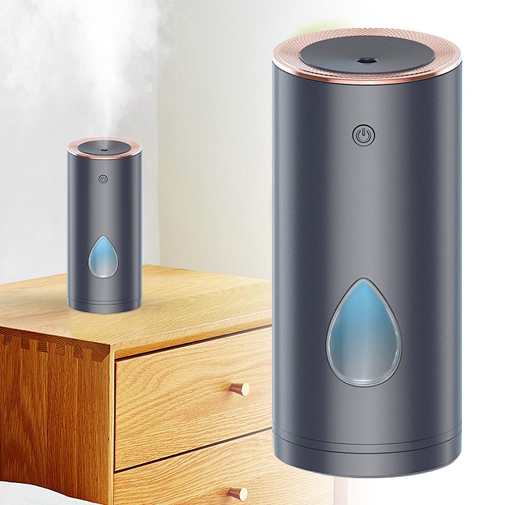 Air Humidifier Household Bedroom Desktop USB Atomization Aromatherapy Machine 260ml Large Capacity Gray
