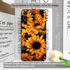 Etui na telefon z żywym wzorem słoneczników dla Huawei Mate 60 50 40 Pro Nova 13 12 10 SE 11 PRO P60 P50 P40 Pro Plus Miękkie etui