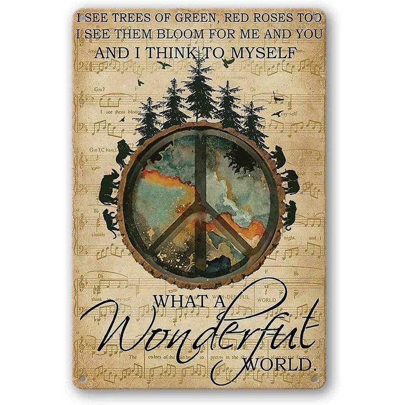 Metal Tin Signs It's A Good Day  Wall Art Vintage Tin Sign for Office Home Classroom Library Bedroom Wall Decor